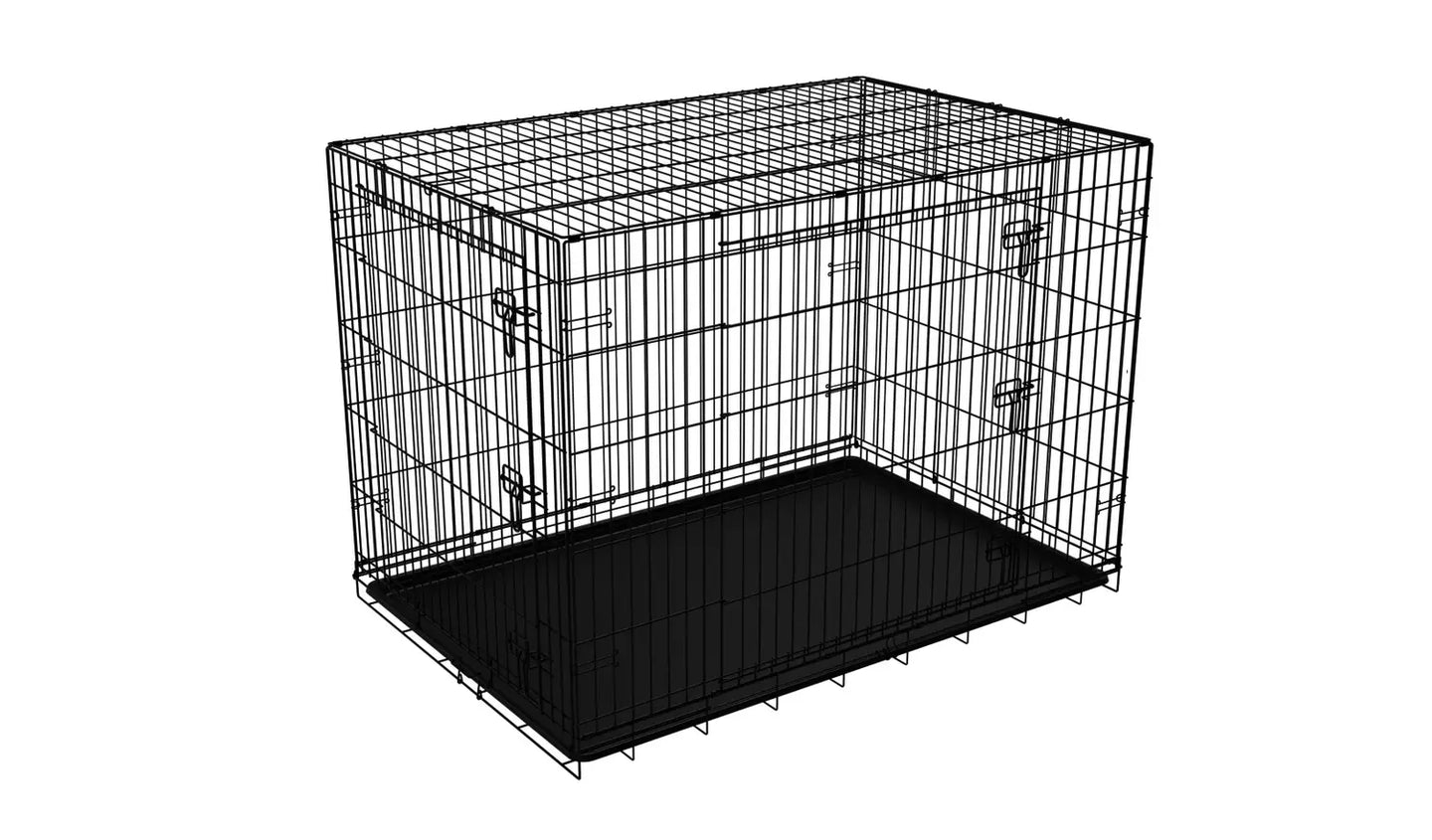 Double Door 54 inch Pet Cage - XXL